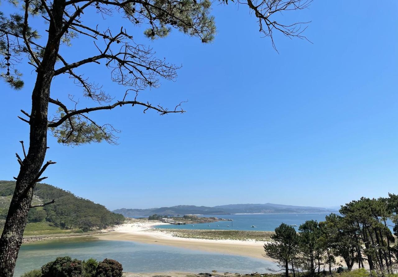 Atico En Moana- Playa A Xunqueira, A 15 Min De Vigo Apartment Luaran gambar