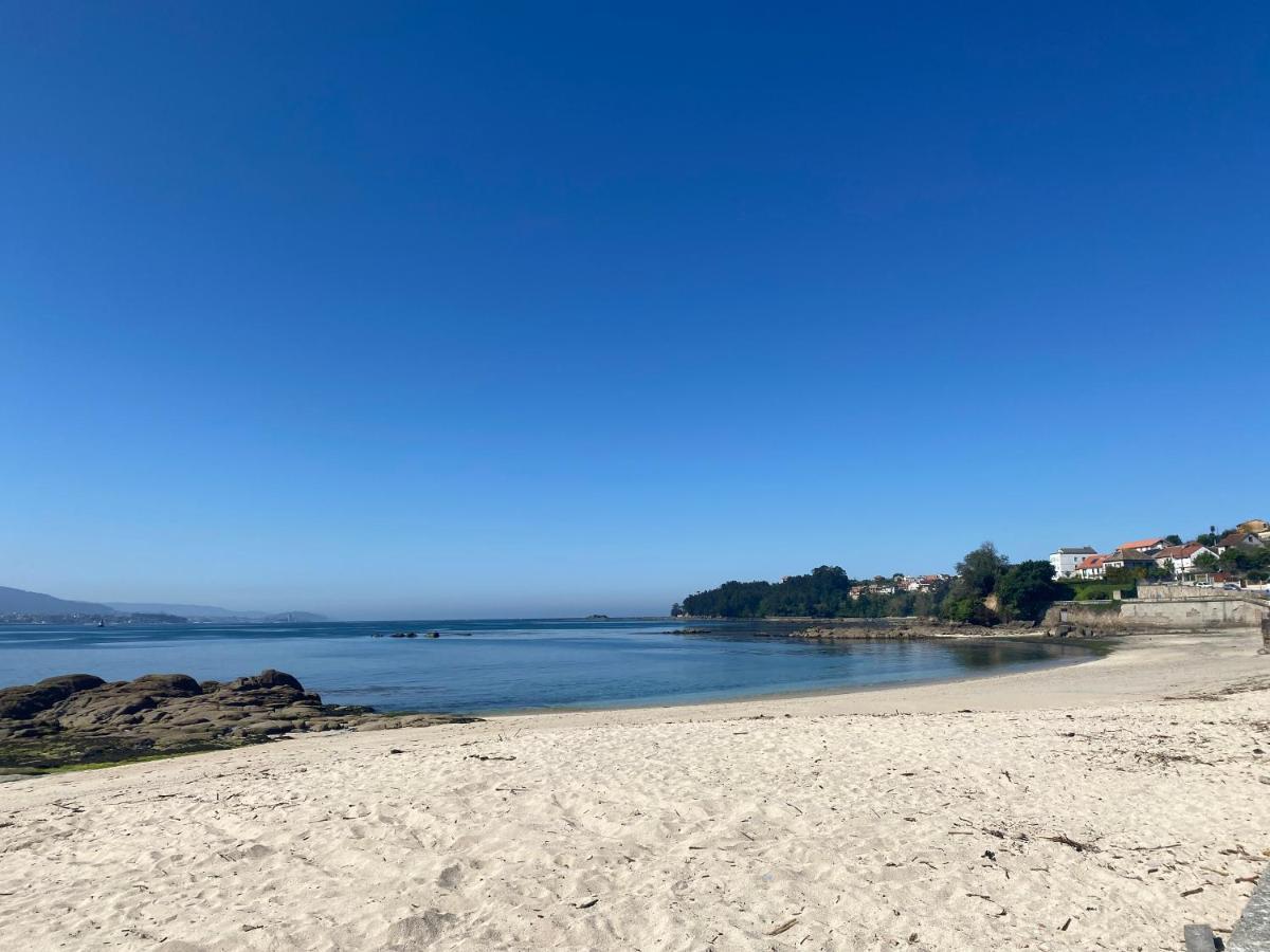 Atico En Moana- Playa A Xunqueira, A 15 Min De Vigo Apartment Luaran gambar